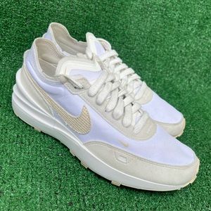 Nike Waffle One Summit White Fossil Womens Shoes Size 8 DM7604-100 pre-owned